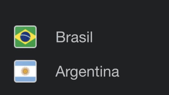 Meme Brasil x Argentina na Copa do Mundo
