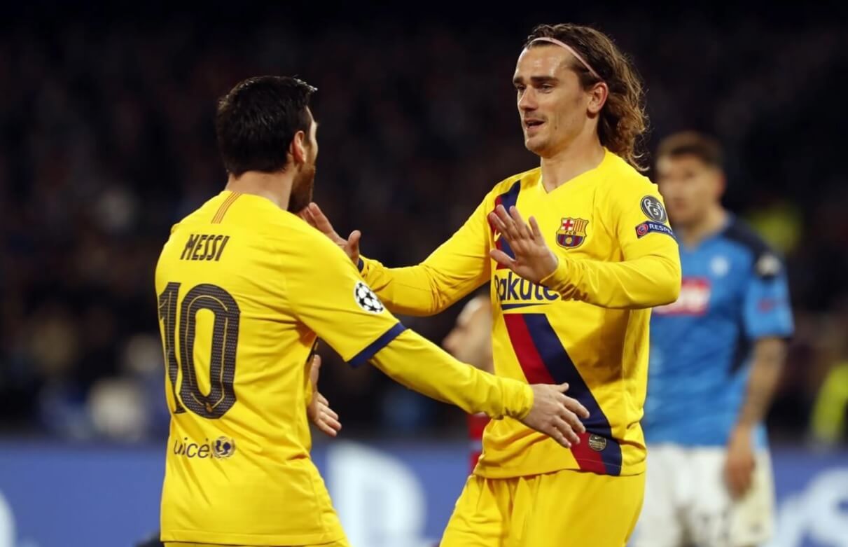 Griezmann e Messi