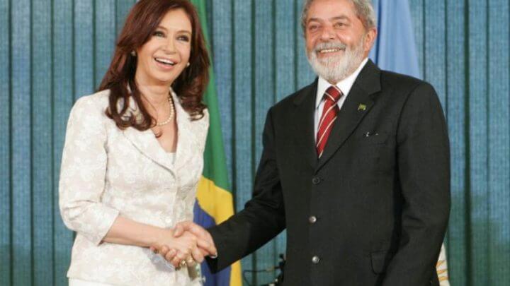 Cristina Kirchner e Lula
