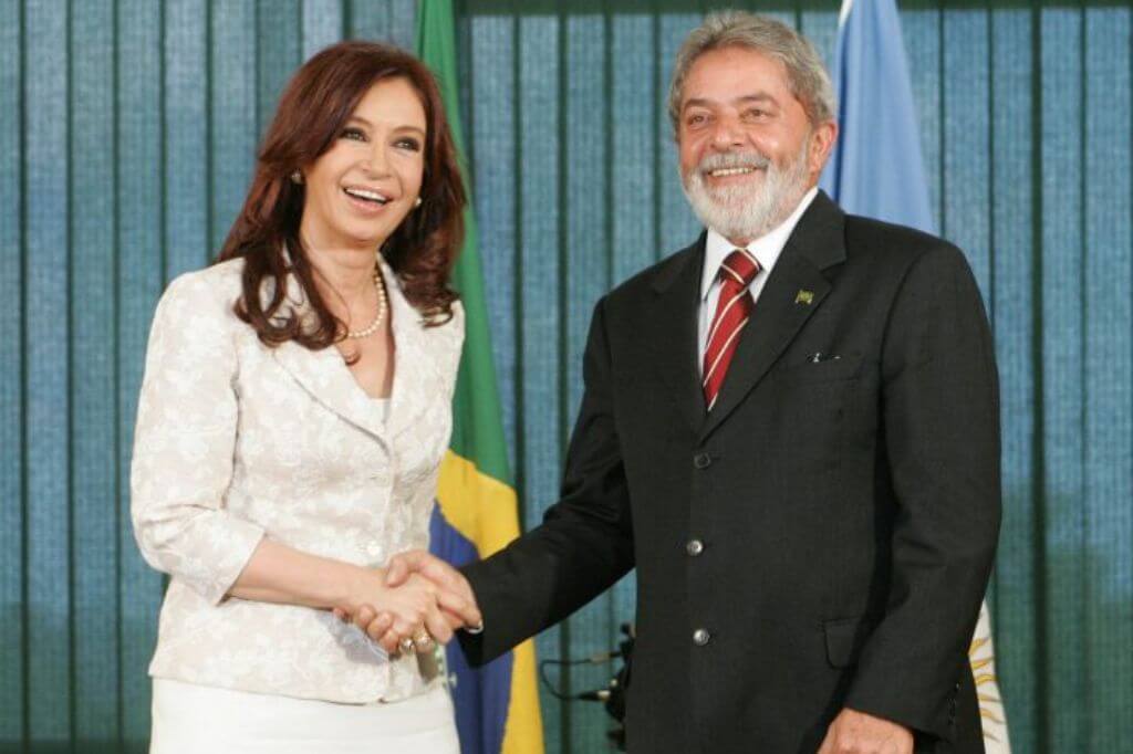 Cristina Kirchner e Lula