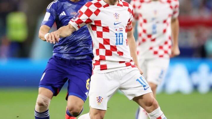 Modric é o craque da seleção da Croácia na Copa
