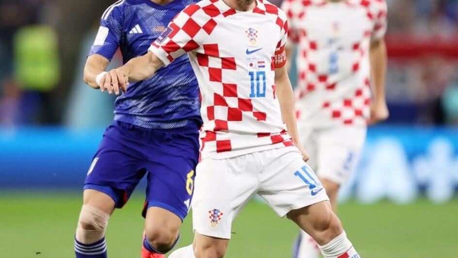 Modric é o craque da seleção da Croácia na Copa