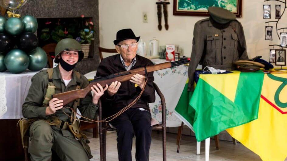 ex-combatente da segunda guerra mundial