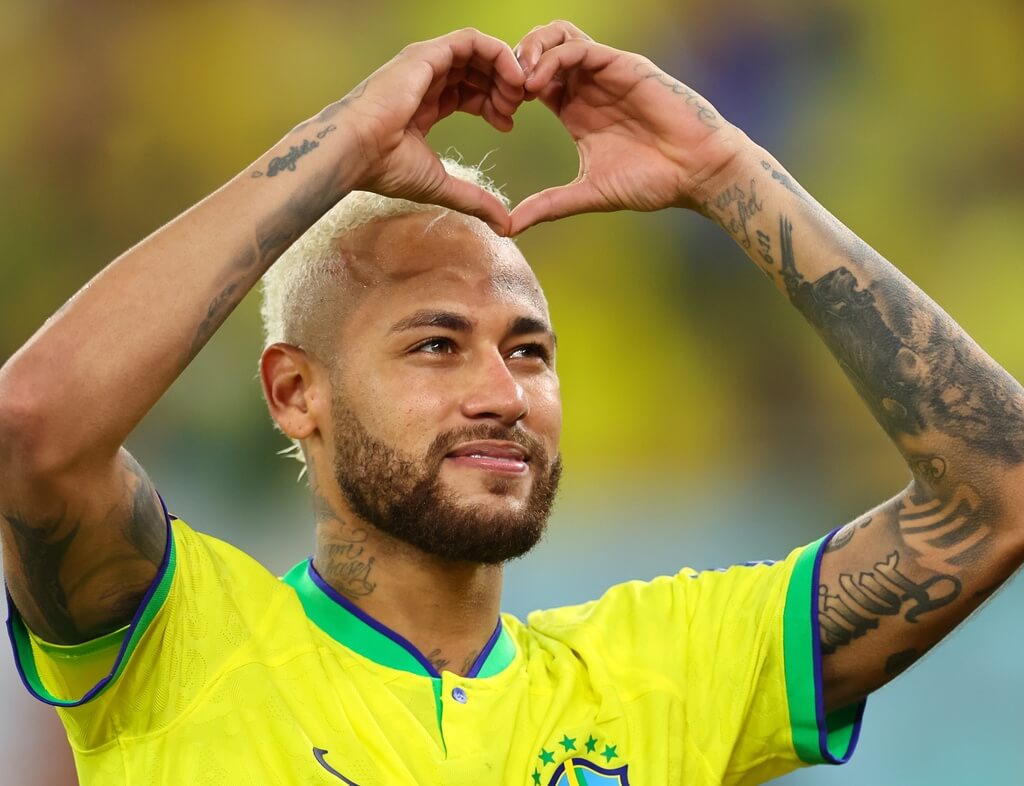 Neymar fez um dos gols da Seleção Brasileira na goleada em cima da Coreia do Sul pelas oitavas da Copa do Mundo