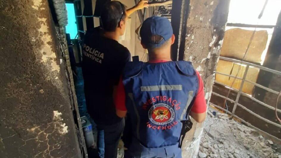 PERICIA HOTEL INCENDIO SAO FRANCISCO DO SUL