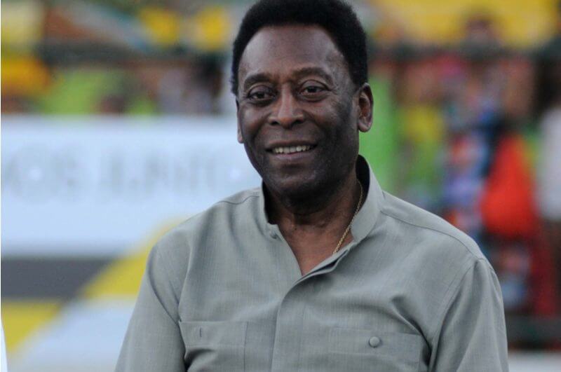 Fotografia do ex-jogador brasileiro Pelé