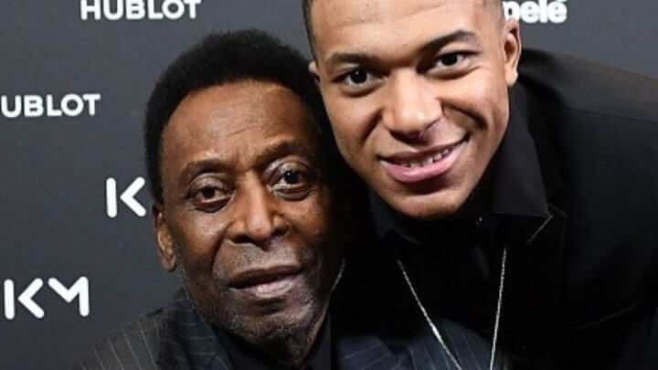 Pelé e Mbappé