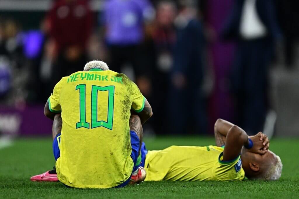 Seleção brasileira eliminada