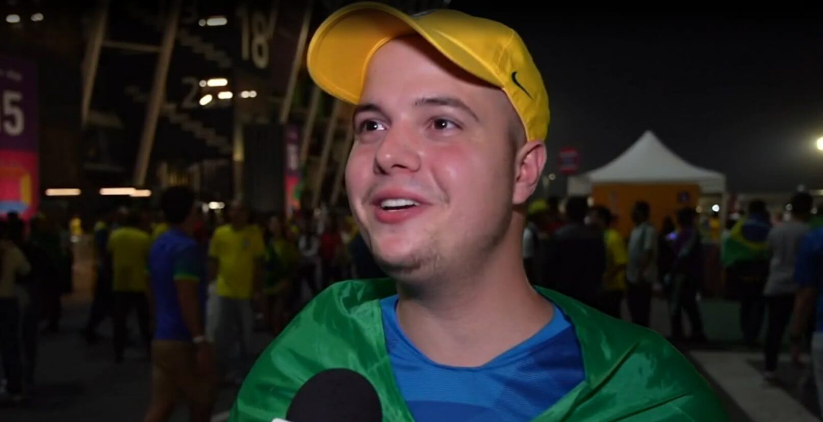 Catarinense Vinicius Cecconi está confiante na vitória do Brasil