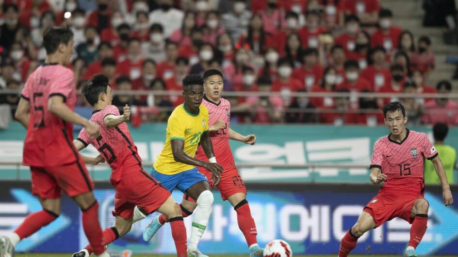 Vini Jr. pode ser uma das principais jogadas do Brasil para passar pela Coreia do Sul na Copa