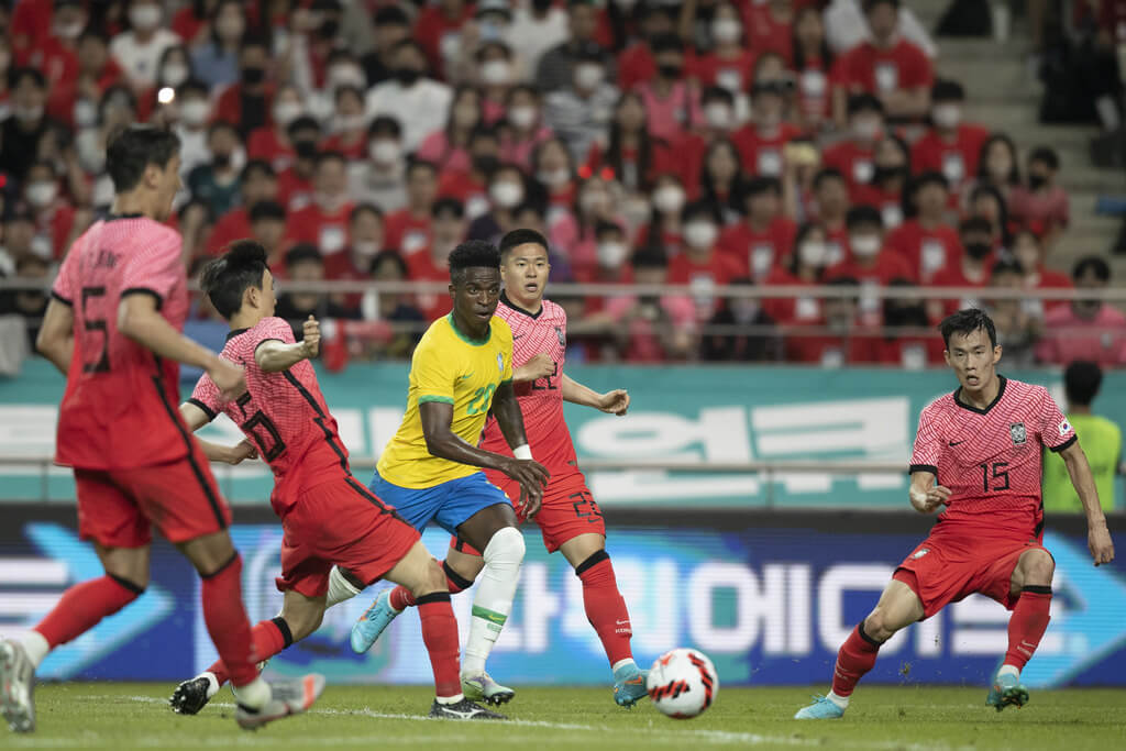 Vini Jr. pode ser uma das principais jogadas do Brasil para passar pela Coreia do Sul na Copa