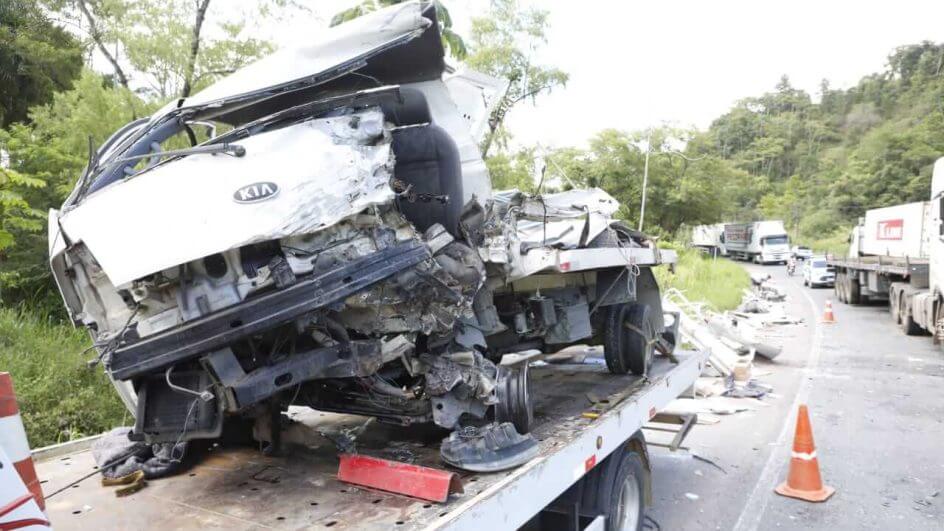 Acidente na BR-470 em Rodeio