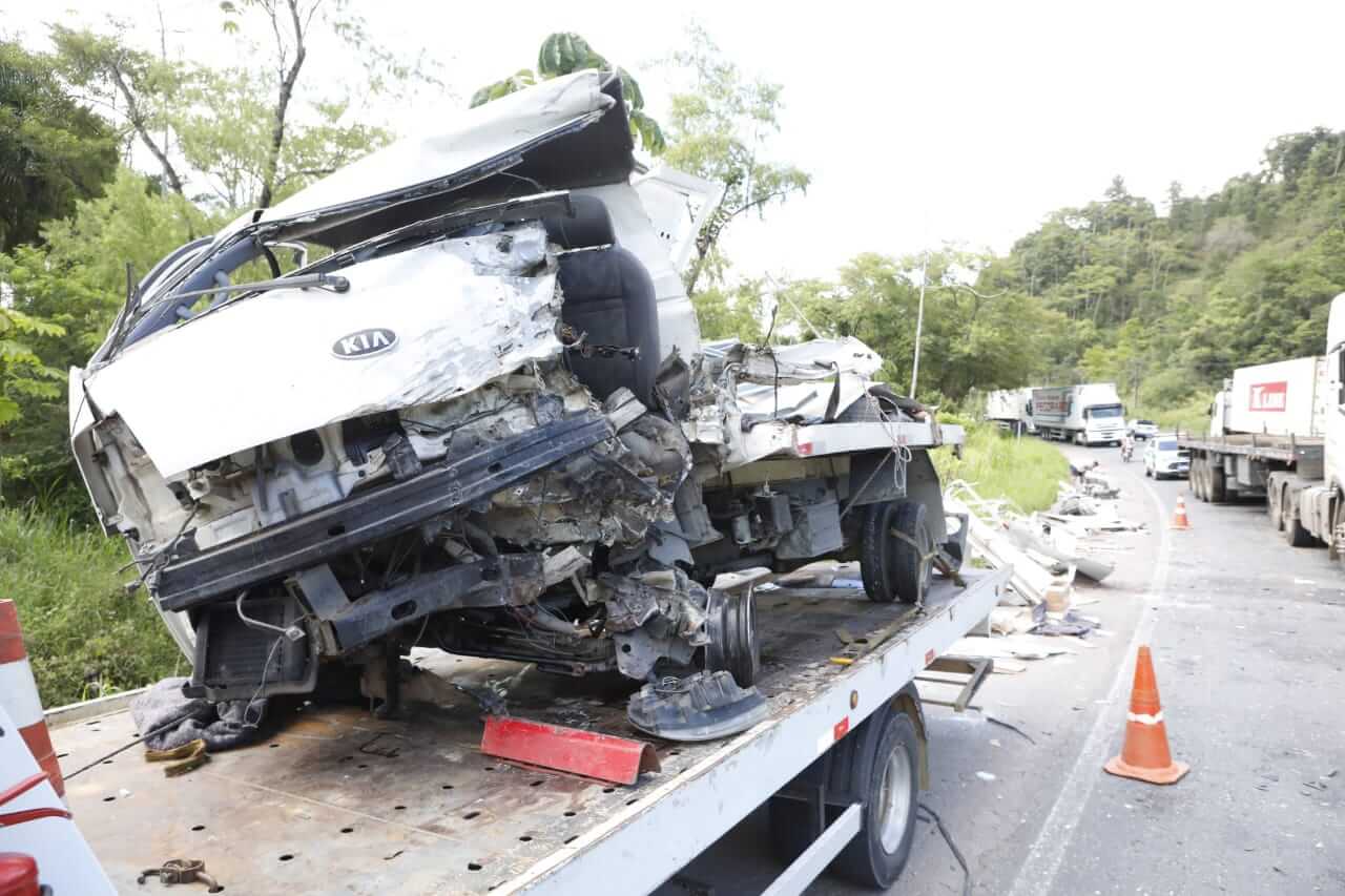 Acidente na BR-470 em Rodeio