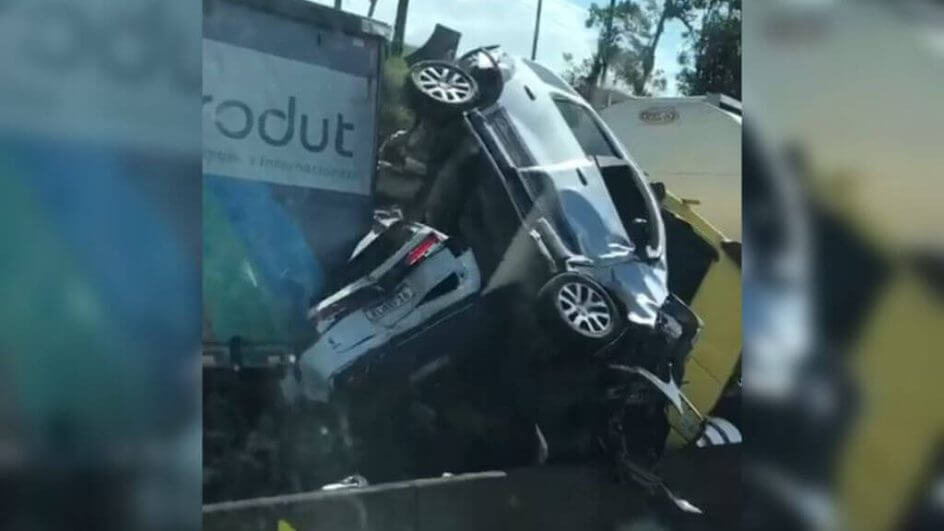 acidente na br-101, em araquari