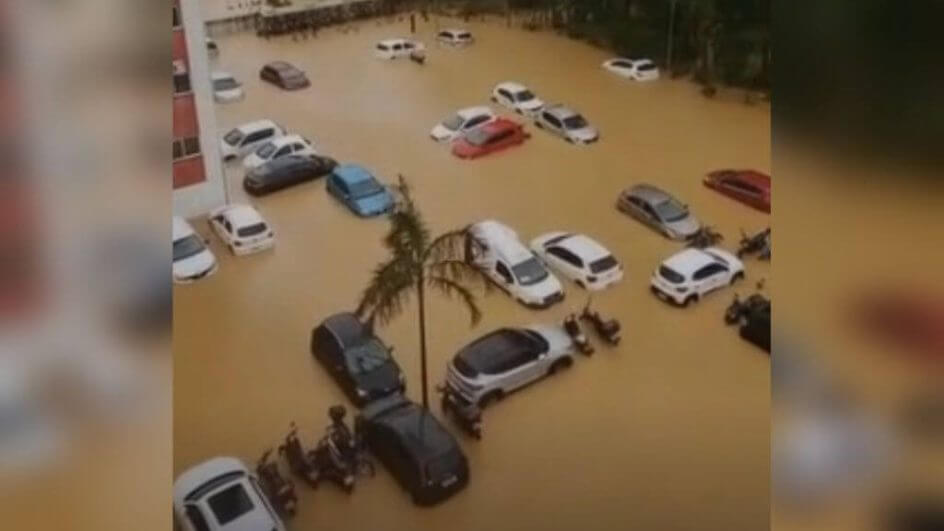 Alagamento em Itajaí