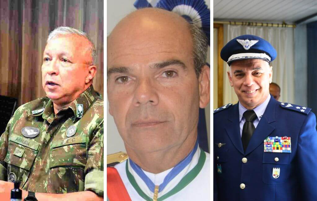 Aeronáutica, Naval e Exército equipe de lula