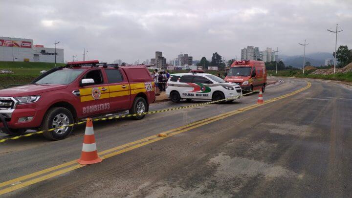 Corpo de Bombeiros mobilizou equipe para resgate
