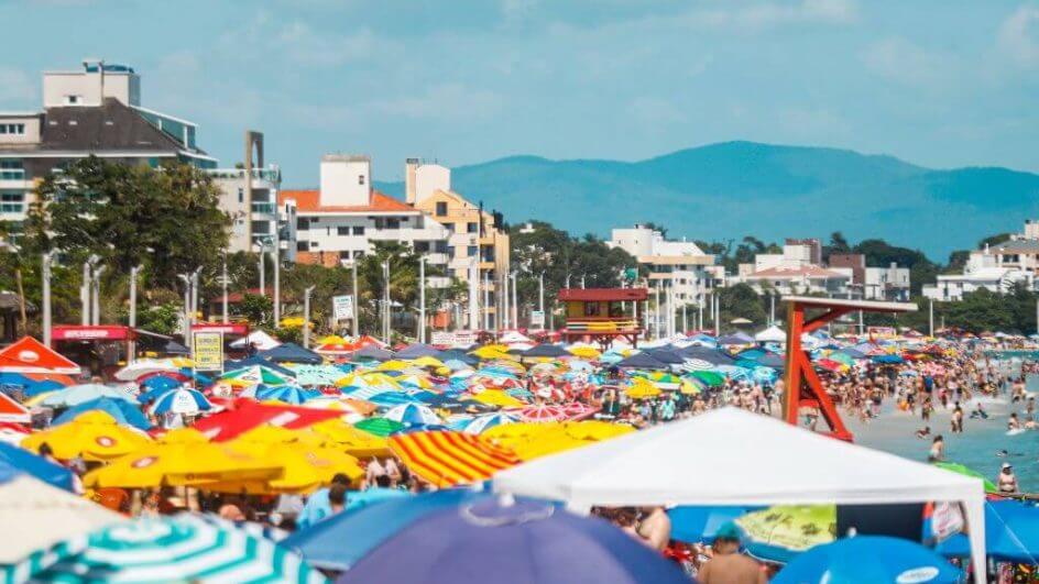 Praia de Canasvieiras - Florianópolis