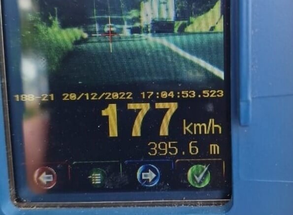 Flagrante registrado pela Polícia Militar Rodoviária