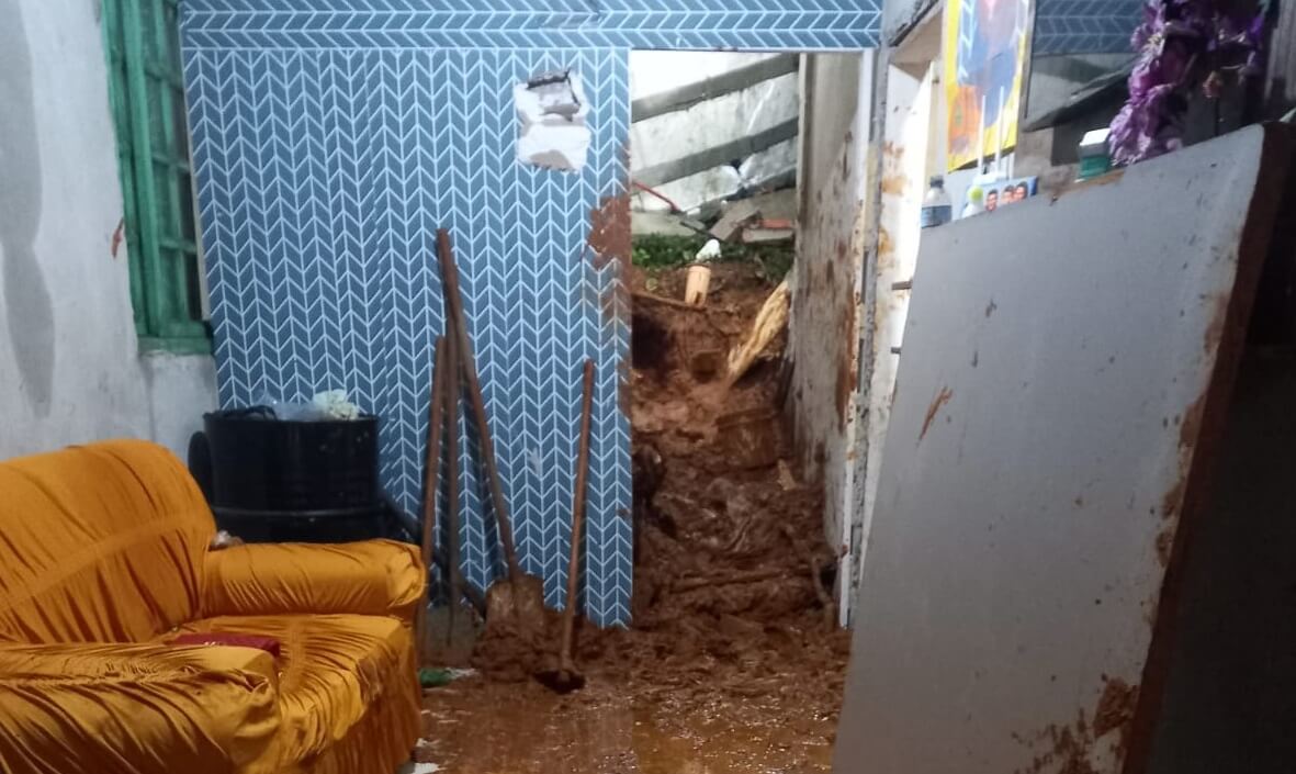 Deslizamento com duas mortes em Camboriú