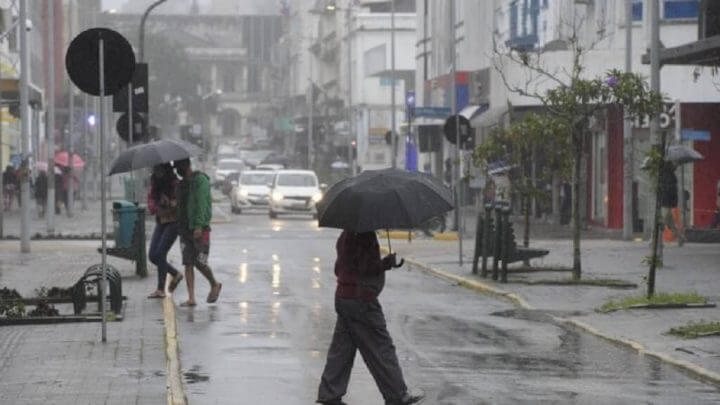 chuva em joinville