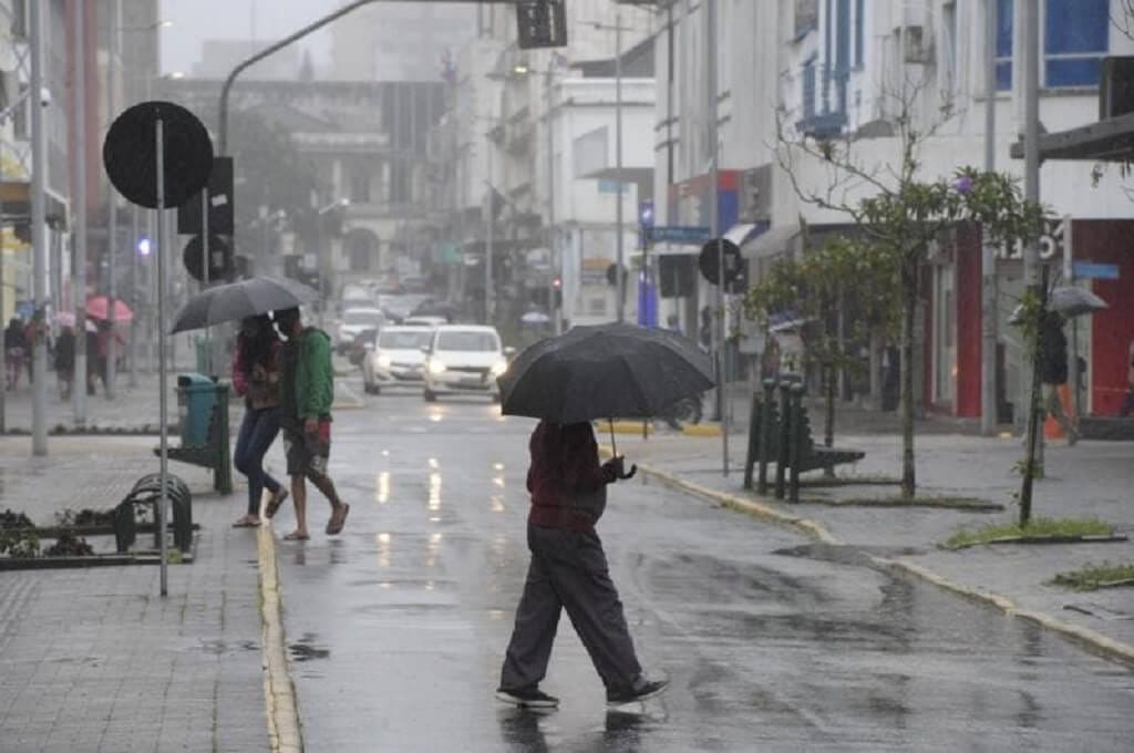 chuva em joinville