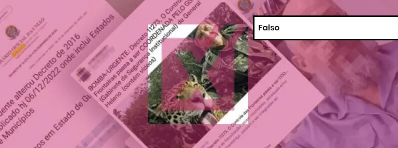 Conteúdo falso foi checado pelo Comprova