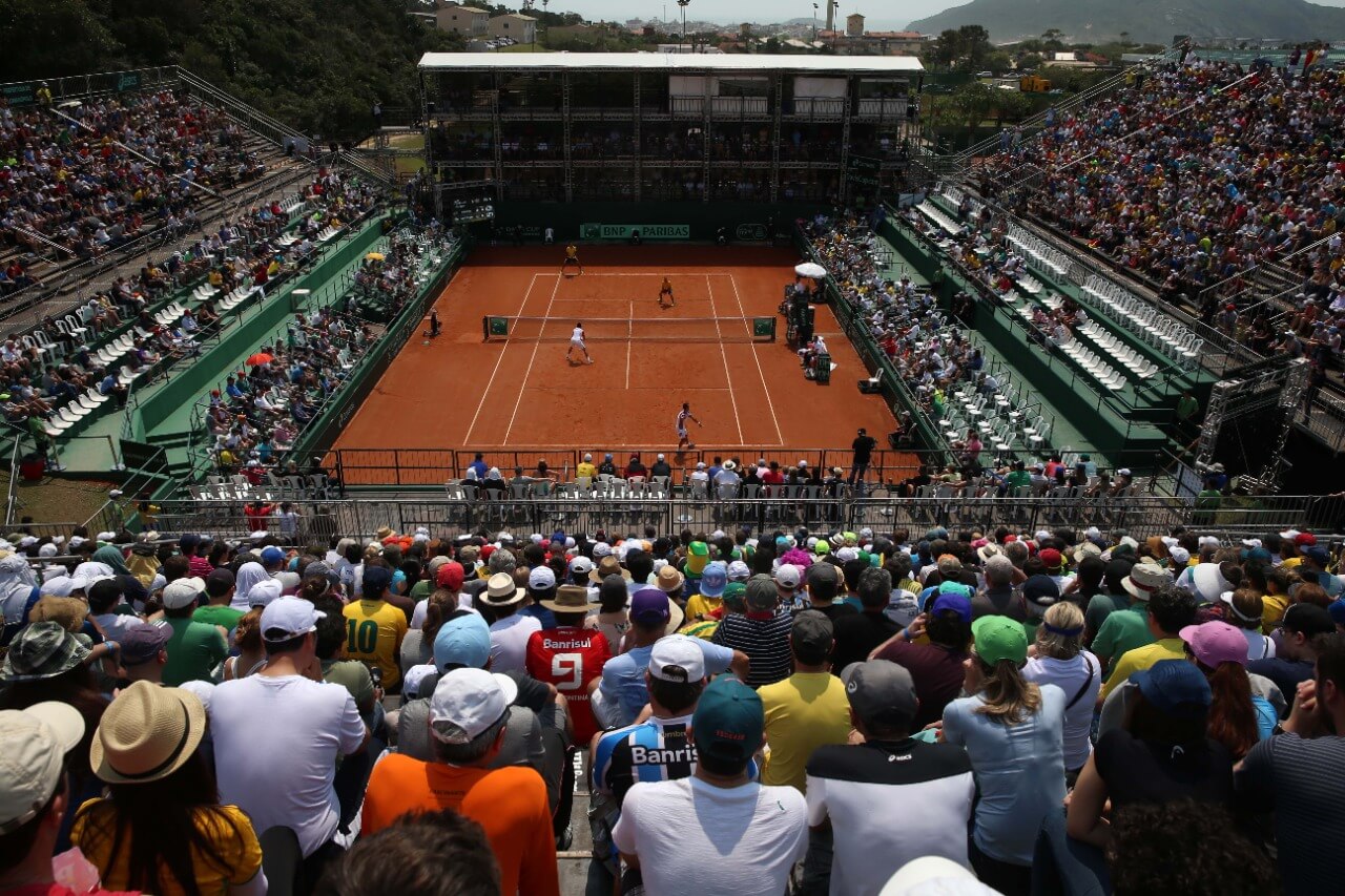 Costão do Santinho, em Florianópolis, foi sede da Copa Davis em 2015