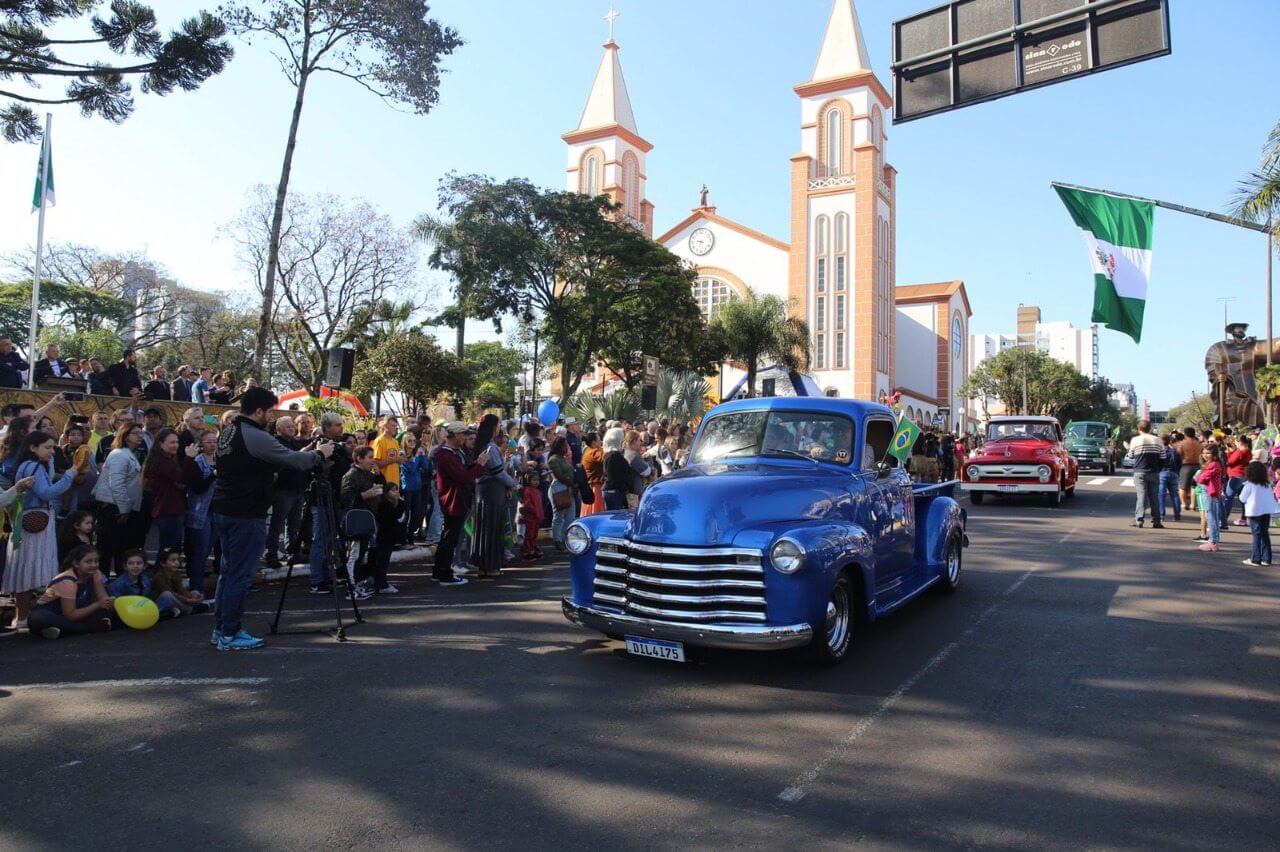 Chapecó terá desfile de Natal com mais de 100 carros