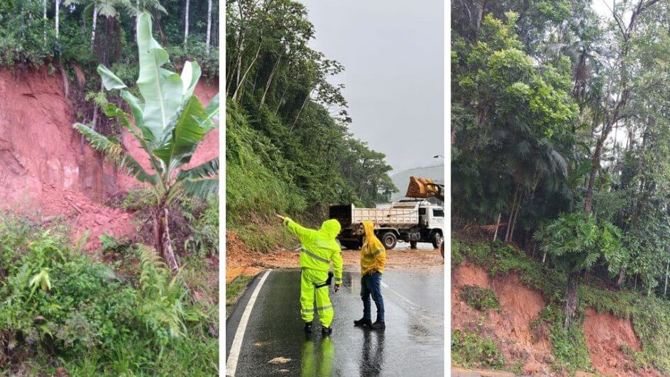 Deslizamentos em Blumenau