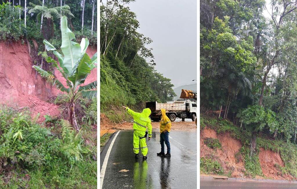 Deslizamentos em Blumenau