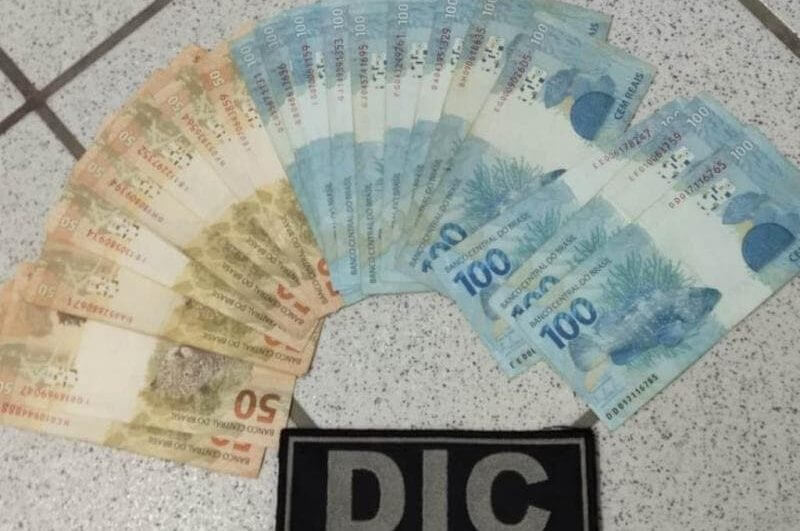Cerca de R$ 1.700,00 estava no gabinete do vice na hora da prisão, em 2019
