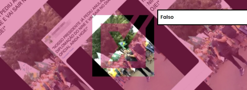 Bolsonaro não pediu anulação da diplomação de Lula