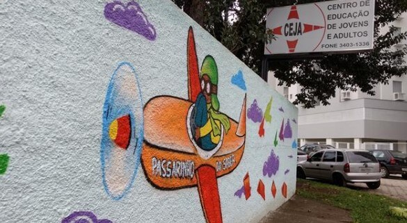 Escola Jarbas Passarinho, onde aconteceu a tentativa de homicídio entre alunos