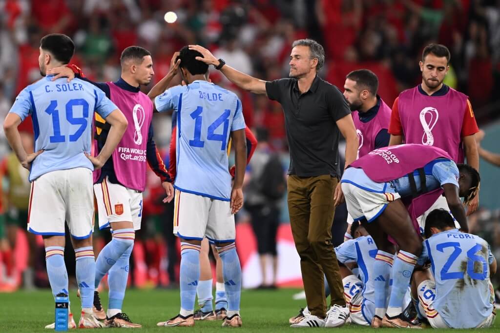 Espanha é eliminada da Copa do Mundo no Catar por Marrocos