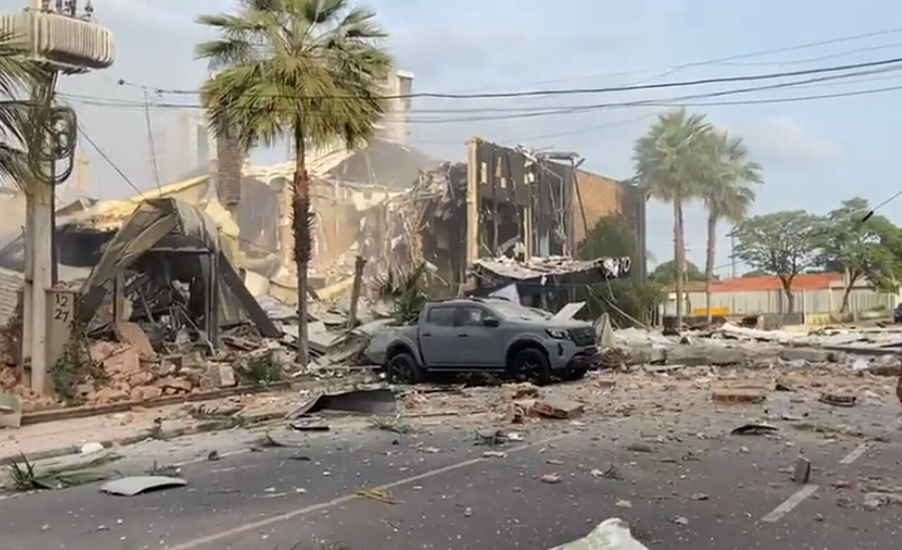 Explosão restaurante Vasto