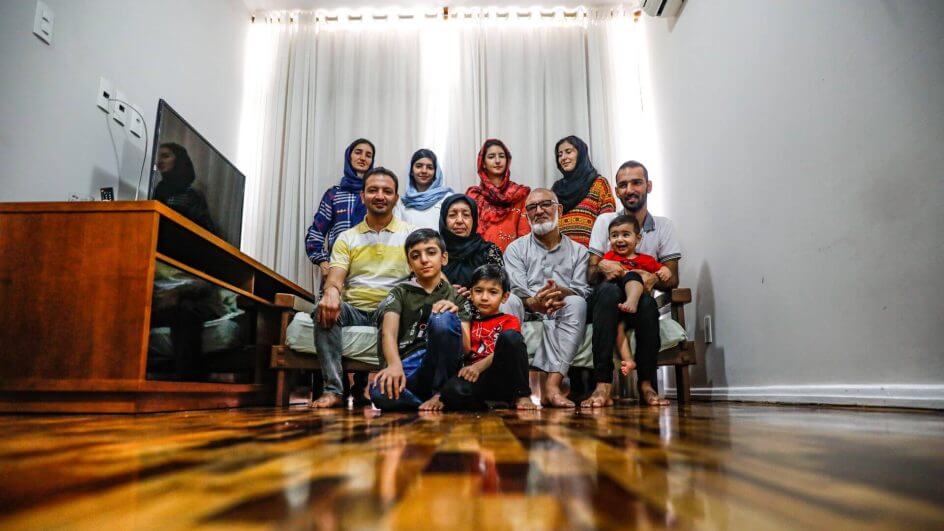 família afegã