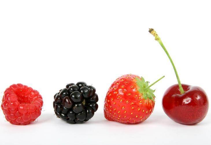 Frutas-vermelhas