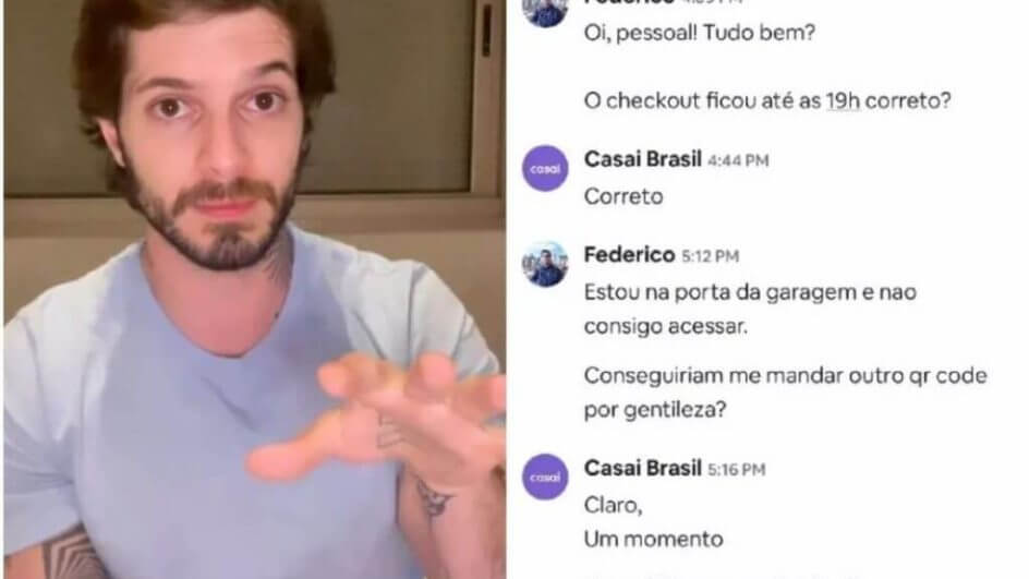 Devito denunciou o caso nas redes sociais