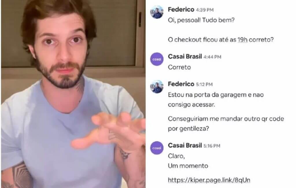 Devito denunciou o caso nas redes sociais