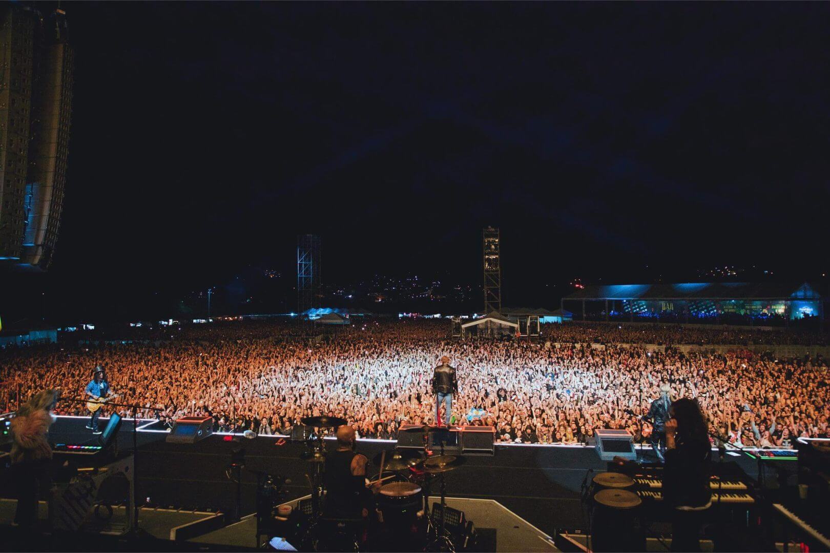 guns n roses show sc