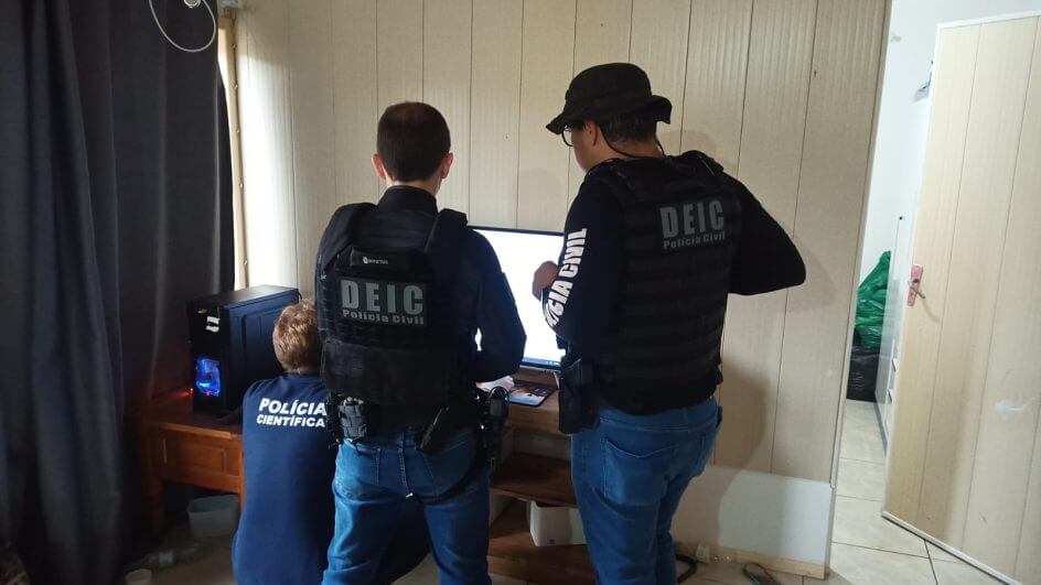 Operação da DEIC combate pornografia infantil na internet