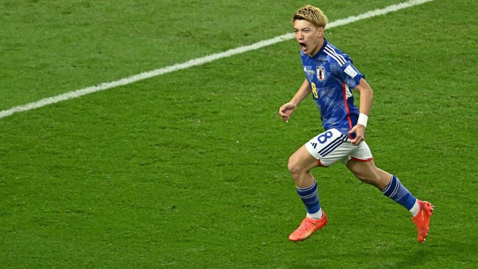 Japão venceu a Espanha