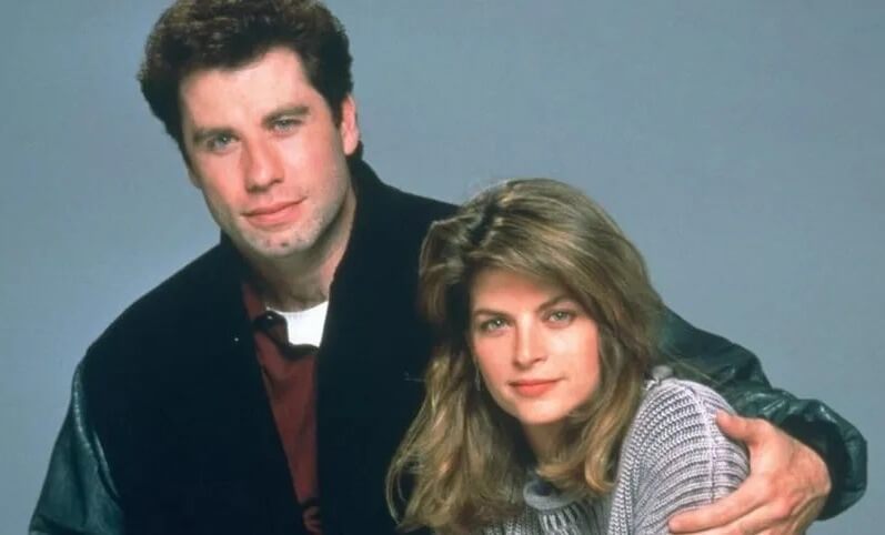 John Travolta e Kirstie Alley