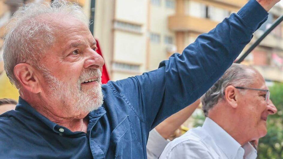 Lula e Alckmin em Porto Alegre