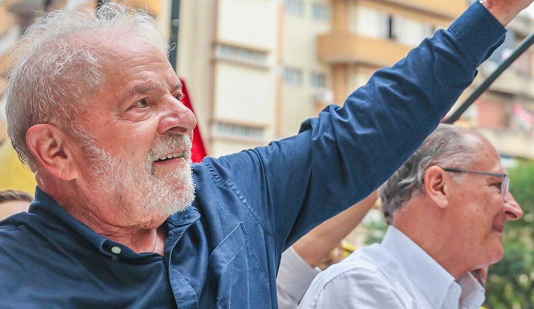 Lula e Alckmin em Porto Alegre
