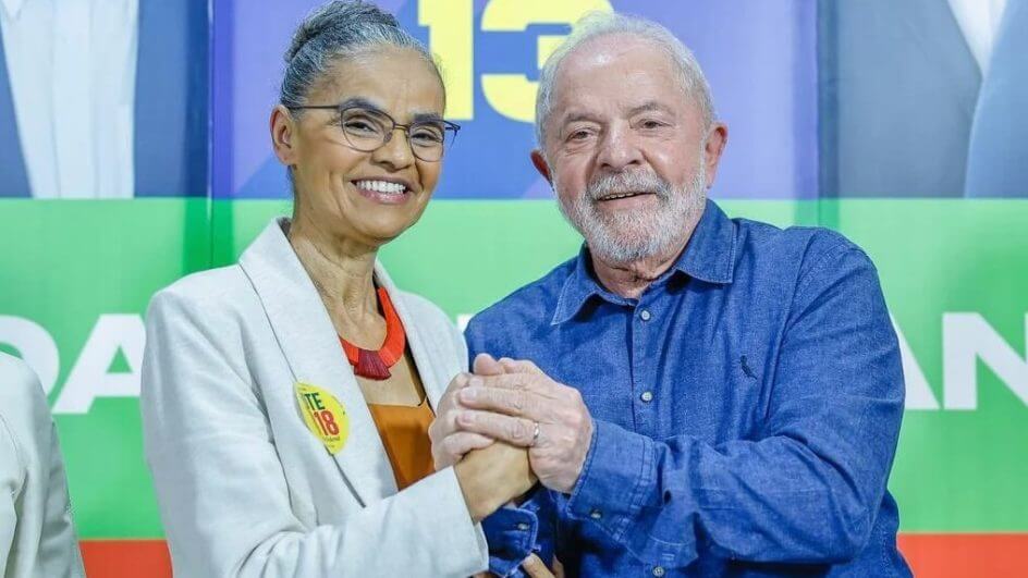 Lula e Marina Silva