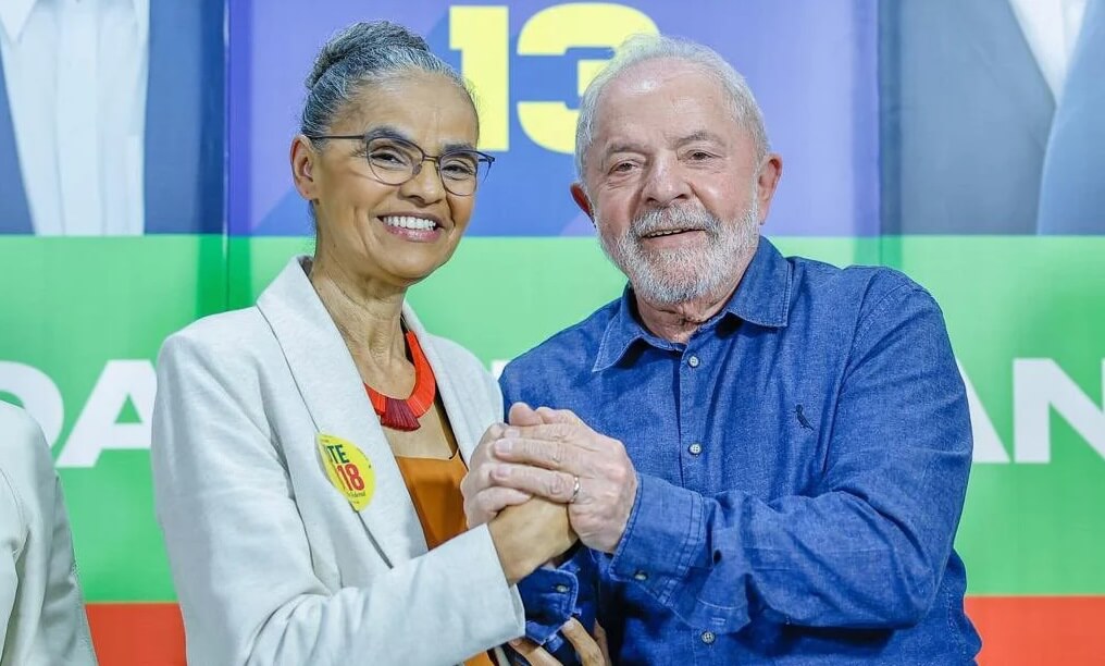 Lula e Marina Silva