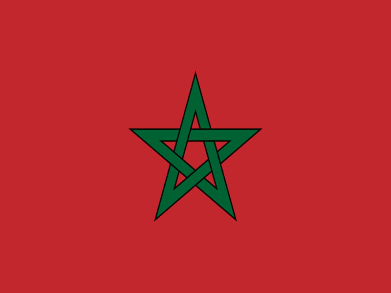 Bandeira do Marrocos