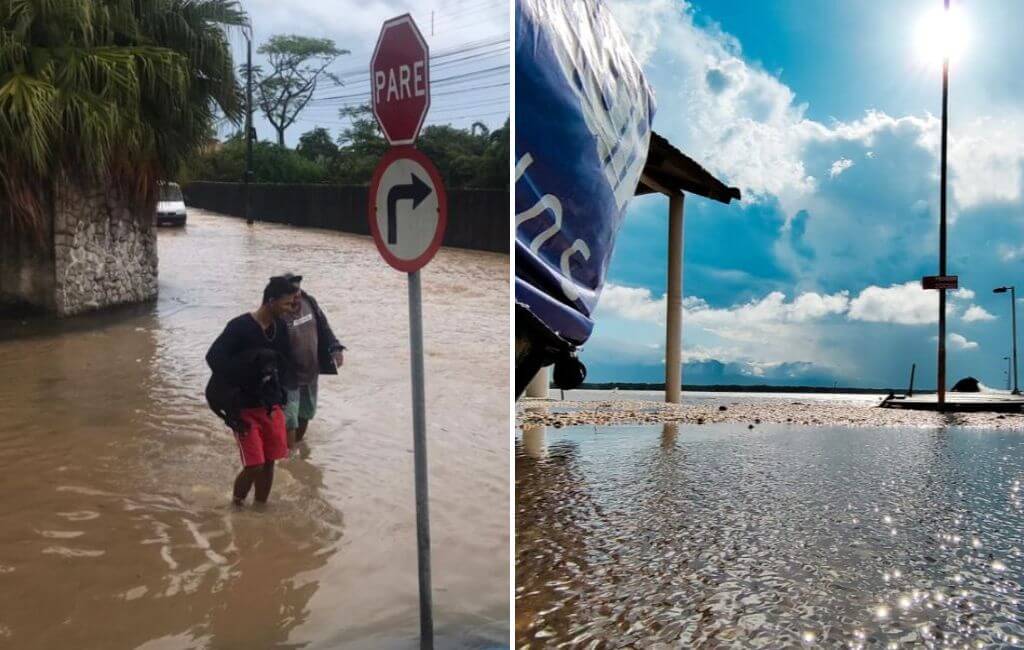Temporal e sol